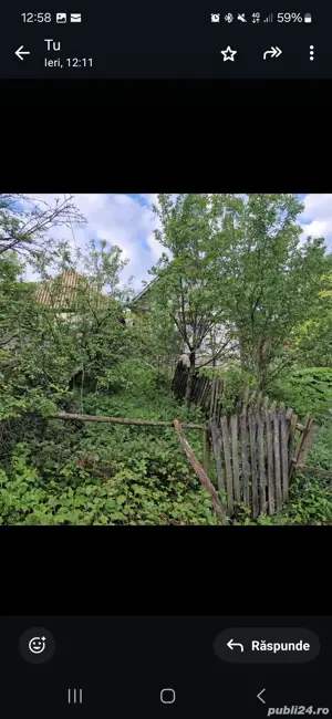 Teren cu casă de vânzare - imagine 6