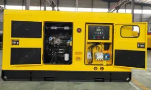 Generator electric insonorizat 30 kw , 33 kva insonorizat , cu motor diesel - imagine 2