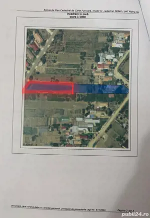 Vand teren intravilan Piatra Olt loc de casa