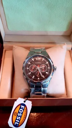 Ceas "FOSSIL Blue BQ9334"Water Resistant 100m,Full Steel Inox,Nou,