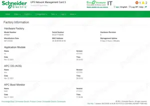 Retea APC Network Management Card 3 Schneider AP9631 NMC3 AP9335T - imagine 4
