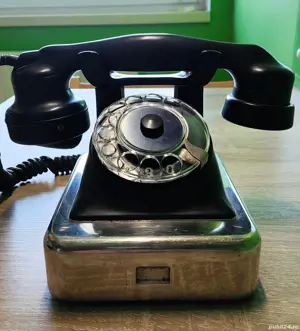 Telefon fix rotativ disc Standard Electrica, pa.Mix & Genest anii 1930