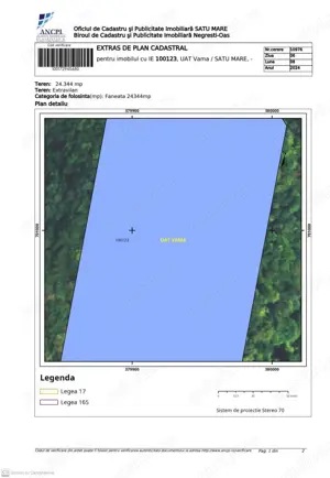 Urgent si ieftin de VINZARE 10 ha teren in  comuna VAMA de SATU MARE 10 000 EURO hectarul - imagine 7