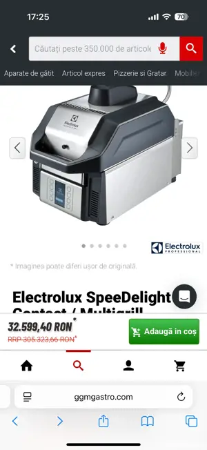 Electrolux speedelight sandwich maker