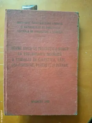 Manual protectia muncii perioada comunista