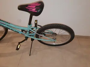 bicicleta Teranna 20" verde light + roti ajutatoare - imagine 5