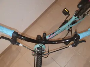 bicicleta Teranna 20" verde light + roti ajutatoare - imagine 2