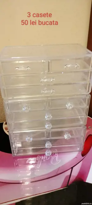 Casete plastic rezistent pentru depozitare!