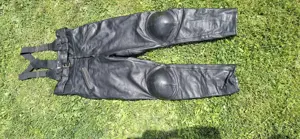 Pantaloni piele motor. - imagine 3 Pantaloni piele motor. - imagine 3