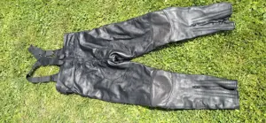 Pantaloni piele motor. - imagine 4 Pantaloni piele motor. - imagine 4