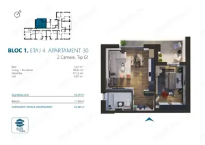 Apartament 2 camere | Torontalului - METRO 2