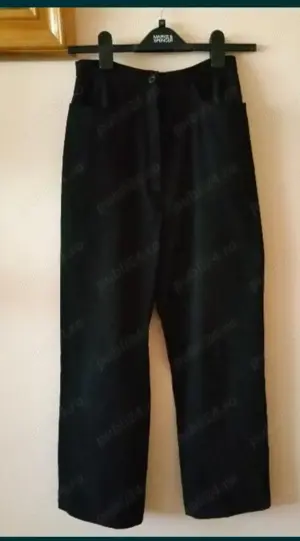 Pantalon negru , cusut in atelier 