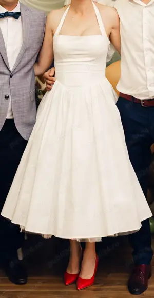 Rochie alba cununie botez