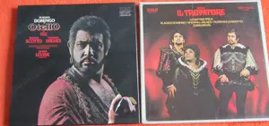 vinil rar Verdi Otello, Il Trovatore cu Placido Domingo,Leontyne Price