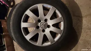 Vand jante aluminiu R15 + cauciucuri vara ca noi - imagine 5