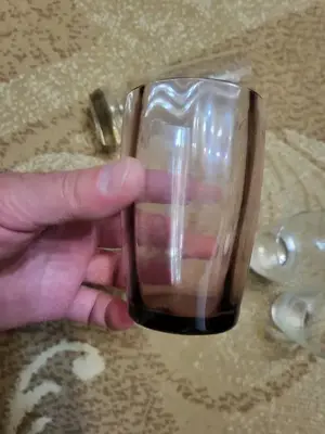 SET 5 Pahare sticla cristal cu diverse modele desene gravate-25 LEI