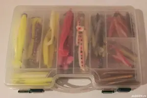 Trusă momeli artificiale moi soft silicon gume - imagine 2