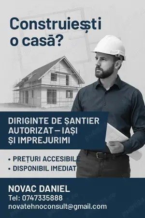 Diriginte de șantier   Iași și împrejurimi