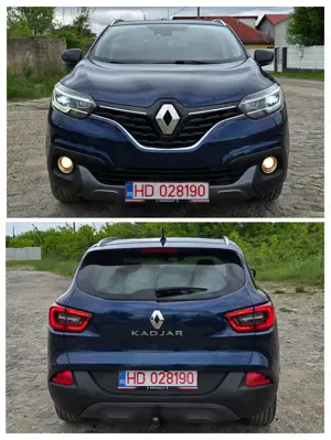 Renault Kadjar 2016 Euro 6 1,6 DCI 131 CP Bose Navi Piele Keyless Led  - imagine 3