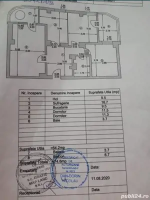 apartament 3 camere decomandat BIG 