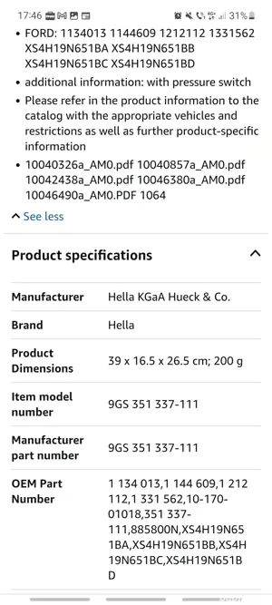 Conducta Aer Conditionat Ford - imagine 4