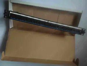 Patch panel 24 porturi, UTP, Cat5e, 1U, rabatabil, Belconn DSMJ5EUS24