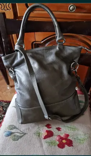 Geanta din piele 33 34 11 cm