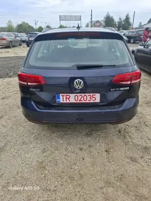 Vw passat B 8,An 11-2014 ,2,0 Tdi,Cutie automata DSG, numere rosii - imagine 3