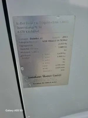 Mercedes Sprinter an 2013,Km 320000 k,6 trepte,2,2 D, RAR facut acum,inscrisa ro - imagine 6