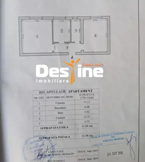 Comision 0% - Apartament 2 camere 41 mp renovat - Str. Arcu - imagine 14