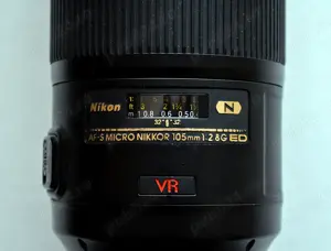 vand Nikon AF-S Micro Nikkor 105mm f  1:2.8G ED 