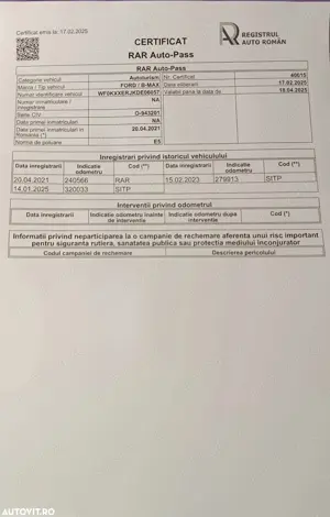 Ford B-Max 1.6 TDCi Titanium - imagine 5