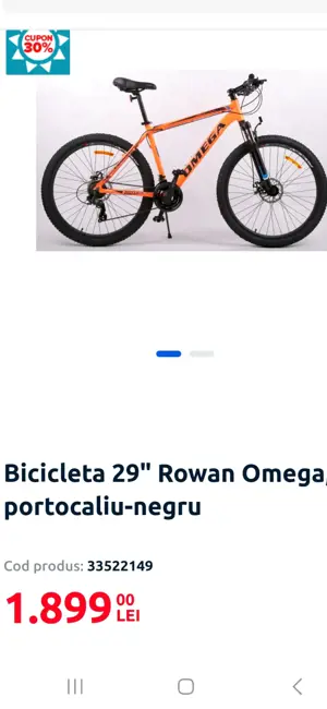 Bicicleta Omega 