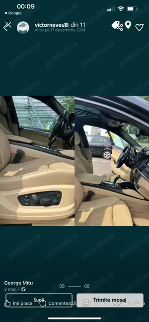 Vînd BMW X6 pachet M