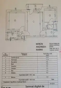 Vanzare 2 camere Drumul Taberei - intre MALL PLAZA si PARC DRUMUL TABEREI - 3 minute METROU