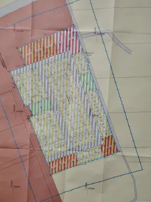 Teren intravilan cu PUZ de vanzare in Sanandrei, 63000mp, 75 parcele, 11 euro mp negociabil