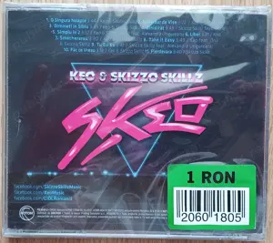 CD muzica Keo & Skizzo Skillz  -  Skeo (2012) Romania LIDL Romania   PS 5040-2 M M sigilat 100 lei - imagine 2