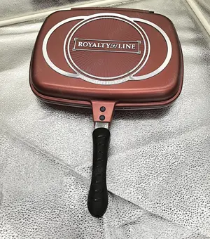 Tigaia Dubla Royalty Line, antiaderenta, 32cm, gatire sanatoasa