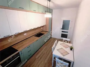 Apartament cu 3 camere 2 bai si parcare privata in Selimbar zona Brana - imagine 12