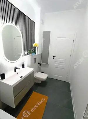 Apartament cu 3 camere 2 bai si parcare privata in Selimbar zona Brana - imagine 13