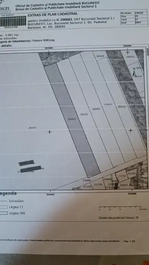 De vânzare teren pădure Băneasa+Jandarmeriei 