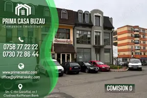 Spatiu comercial de inchiriat   Str. Cuza Voda vis a vis de Primaria Buzau   COMISION 0