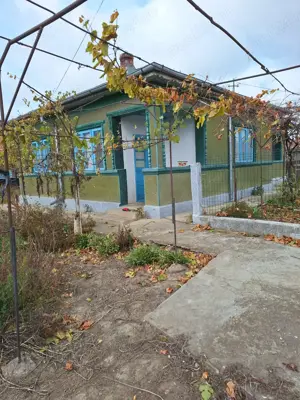 Casă 4 camere, curte 1680 mp - sat Lunca, com. C.A. Rosetti, jud Buzău