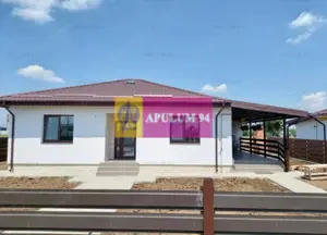 Casă nouă parter 136 mp, curte 500 mp, Săbăreni