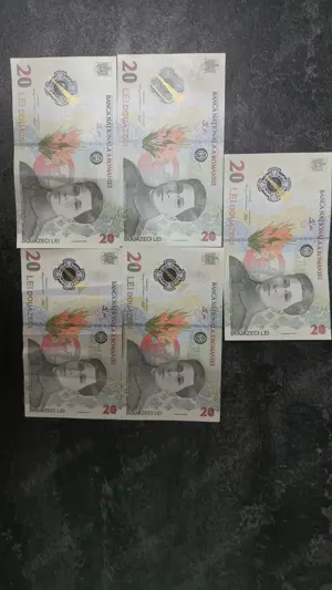 Bancnotă rară de colecție   20 Lei România, ediția 1 Decembrie 2021