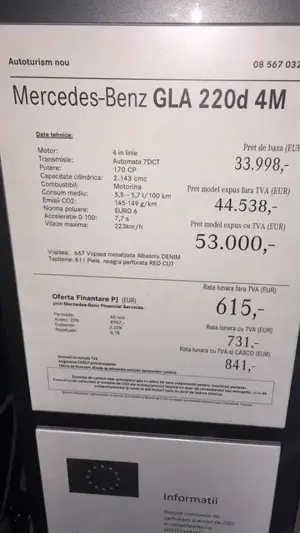Mercedes GLA 220d 4MATIC- Automata 7G-Tronic- Euro 6- 75.000km - imagine 4