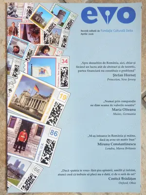 Revista culturala EVO Aprilie 2006 - Fundatia Culturala Delta