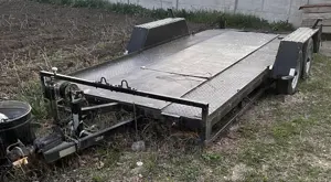 Vand remorca platforma auto, transport utilaje  masini 3500kg - imagine 2