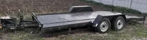 Vand remorca platforma auto, transport utilaje  masini 3500kg