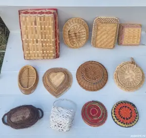 Lot coșuri din împletituri - imagine 2